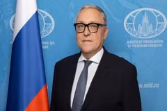 Thứ trưởng Ngoại giao Nga Dmitry Lyubinsky. (Ảnh: Bộ Ngoại giao Nga)