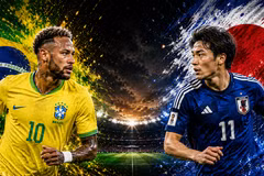 Nhận định Brazil vs Nhật Bản: "Đại chiến" trong mơ, chờ "Vũ công Samba" nhảy múa