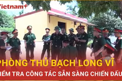 Tăng cường công tác phòng thủ, sẵn sàng chiến đấu cho Đặc khu Bạch Long Vĩ