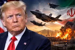 Ông Trump để ngỏ khả năng tiến hành cuộc tấn công mới vào Iran 