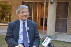 Giáo sư Toshiro Nishizawa. (Ảnh: Phạm Tuân/TTXVN)