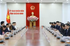 Quang cảnh buổi làm việc. (Nguồn: Báo Quảng Ninh)