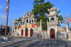 Đền Tiên La, tỉnh Hưng Yên. (Ảnh: Vietnam+)
