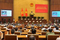 Quang cảnh Hội nghị tại Phòng họp Diên Hồng, Nhà Quốc hội. (Ảnh: TTXVN)