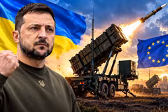 EU cho phép Ukraine dùng khoản vay 90 tỷ euro để mua tên lửa Patriot 