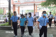 Nhiều tỉnh thành xin ý kiến cho học sinh Trung học Cơ sở nghỉ học thứ 7. (Ảnh minh họa: Thu Hoài/TTXVN)