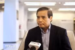 Giáo sư Vũ Minh Khương. (Ảnh Tất Đạt/TTXVN)
