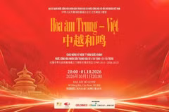 Chương trình nghệ thuật “Hòa âm Trung-Việt” quy tụ nhiều nghệ sỹ tên tuổi của hai quốc gia. (Ảnh: BTC )
