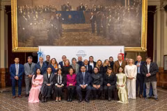 Đông đảo đại diện doanh nghiệp, nghị sỹ quốc hội Argentina tham dự hội nghị. (Ảnh: Thanh Tùng/TTXVN)