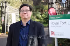 Tiến sỹ Hồ Quốc Tuấn, giảng viên cấp cao Đại học Bristol (Anh). (Ảnh: Phong Hà/TTXVN)