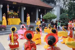 Tế lễ là hoạt động không thể thiếu trong mỗi lễ hội. (Ảnh: Thanh Thương/TTXVN)