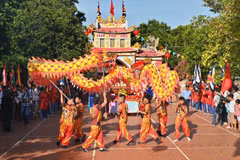 Lễ hội Dinh Thầy Thím thu hút đông đảo người dân và du khách. (Ảnh: Báo Lâm Đồng)