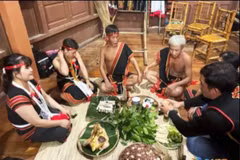 Nhiều nghi lễ truyền thống của đồng bào Cadong sẽ được tái hiện tại ngày hội. (Ảnh: Báo Đà Nẵng)