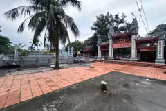 Toàn cảnh Đền Quan, tỉnh Hưng Yên. (Ảnh: Vietnam+)