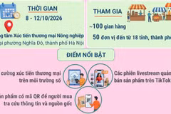Hội chợ làng nghề Việt Nam 2026: Kết nối sản phẩm, văn hóa và du lịch nông thôn