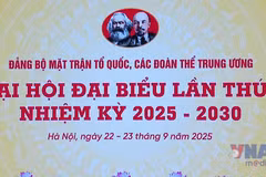 Đảng bộ MTTQ, các đoàn thể Trung ương tiếp tục phát huy truyền thống đoàn kết