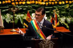 Tổng thống Bolivia Rodrigo Paz. (Ảnh: TTXVN)