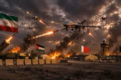 Iran tấn công hàng loạt căn cứ của Mỹ tại Jordan, Bahrain và Kuwait