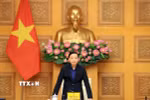 Phó Thủ tướng Trần Hồng Hà phát biểu chỉ đạo. (Ảnh: Tuấn Anh/TTXVN)