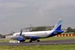 Máy bay của hãng hàng không Ấn Độ IndiGo. (Ảnh: ANI/TTXVN)