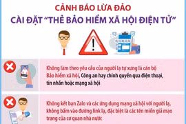 Cảnh báo lừa đảo cài đặt “thẻ Bảo hiểm xã hội điện tử” 
