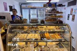 Một tiệm bánh ở La Habana (Cuba). (Ảnh: Ngọc Duy/TTXVN)