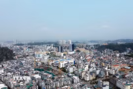 Một góc đô thị Quảng Ninh. (Ảnh: TTXVN phát)