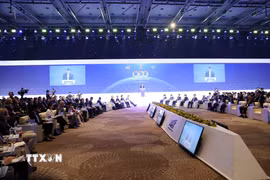 Quang cảnh chương trình CEO 500. (Ảnh: Xuân Khu/TTXVN)