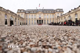 Điện Élysée ở Paris, Pháp. (Ảnh: THX/TTXVN)