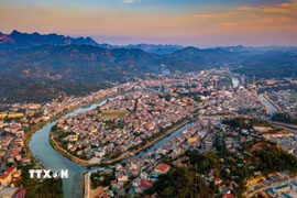 GRDP 9 tháng năm 2026 của tỉnh Cao Bằng có sự bứt phá đạt 7,96%; riêng quý III đạt 8,93%. (Ảnh: TTXVN phát)