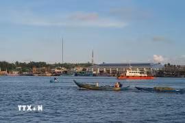 Du lịch biển đảo là một trong những thế mạnh của các địa phương phía Nam thành phố Đà Nẵng. (Ảnh: Mỹ Hà/TTXVN)