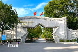 Nghĩa trang Liệt sỹ Quốc gia Trường Sơn, tỉnh Quảng Trị. (Ảnh: Nguyên Linh/TTXVN)