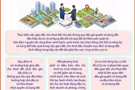 Nghị quyết số 21-NQ/TW: Giao đất, cho thuê đất, chuyển mục đích sử dụng đất 