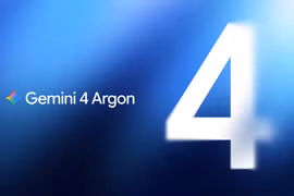 Google hiện chưa công bố thời điểm phát hành rộng rãi Gemini 4 Argon. (Ảnh: Google)