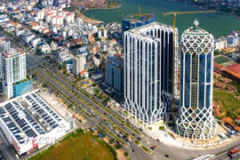 Một góc thành phố Hải Phòng. (Ảnh: TTXVN phát)