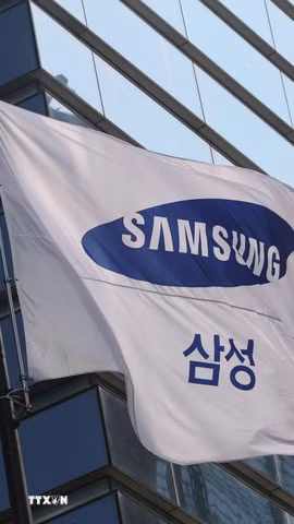 Trụ sở Samsung Electronics tại Seoul, Hàn Quốc. (Ảnh: Yonhap/TTXVN)
