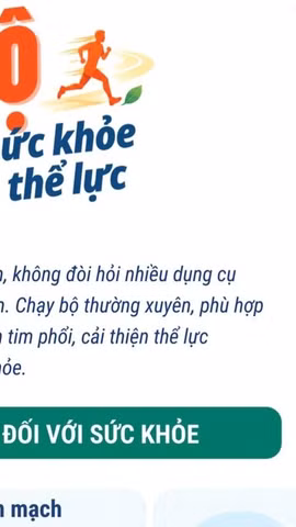 Chạy bộ giúp cải thiện sức khỏe, tăng sức bền và hỗ trợ phòng ngừa nhiều bệnh 