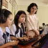 Trường THPT Chuyên Nguyễn Du (phường Tân An, tỉnh Đắk Lắk), quan tâm, đào tạo nâng cao chất lượng giáo dục mũi nhọn. (Ảnh: TTXVN phát)