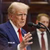 Tổng thống Mỹ Donald Trump phát biểu tại Nhà Trắng. (Ảnh: Getty Images/TTXVN)