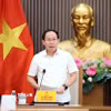 Phó Thủ tướng Lê Tiến Châu phát biểu chỉ đạo. (Ảnh: An Đăng/TTXVN)