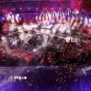Bế mạc Olympic Paris 2024 - bữa tiệc của âm thanh và ánh sáng. (Ảnh: THX/TTXVN)