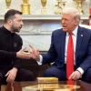Tổng thống Mỹ Donald Trump và Tổng thống Ukraine Volodymyr Zelensky gặp nhau tại Phòng Bầu dục vào ngày 28/2. (Nguồn: AFP)