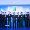 Thủ tướng Phạm Minh Chính và các đại biểu tham dự Hội nghị triển khai nhiệm vụ năm 2025 của ngành dầu khí. (Ảnh: Dương Giang/TTXVN)
