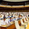 Đại biểu dự phiên họp. (Ảnh: Doãn Tấn/TTXVN)