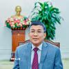 Thứ trưởng Thường trực Bộ Ngoại giao Nguyễn Minh Vũ trả lời phỏng vấn trước chuyến thăm chính thức Hàn Quốc và Mông Cổ của Chủ tịch Quốc hội Trần Thanh Mẫn và Phu nhân. (Ảnh: TTXVN phát)