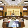 Phó Chủ tịch Thường trực Quốc hội Đỗ Văn Chiến phát biểu. (Ảnh: Doãn Tấn/TTXVN)