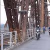 Cầu Long Biên. (Ảnh: Phan Phương/TTXVN)