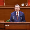 Tổng Bí thư Tô Lâm thay mặt Ban Chấp hành Trung ương Đảng khóa XIV phát biểu ý kiến. (Ảnh: TTXVN)