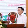 Ông Trần Cẩm Tú, Ủy viên Bộ Chính trị, Thường trực Ban Bí thư, Trưởng Ban Chỉ đạo phát biểu. (Ảnh: Phương Hoa/TTXVN)