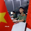 Bảo vệ vững chắc chủ quyền số quốc gia trên không gian mạng là trách nhiệm và nghĩa vụ thiêng liêng của mỗi người chiến sỹ Cục An ninh mạng và phòng, chống tội phạm sử dụng công nghệ cao. (Ảnh: Phạm Kiên/TTXVN)